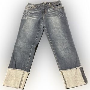 1822 Taylor crop jeans sz 8